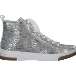 Rieker N3945, Stiefeletten, Damen, fog-silver/frost-silver