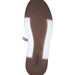 Rieker N3945, Stiefeletten, Damen, fog-silver/frost-silver