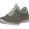 Rieker N42G0, Schnürschuhe, Damen, schilf/perlcreme