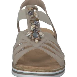 Rieker V0649, Keilsandaletten, Damen, ginger