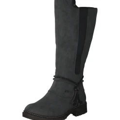 Rieker Z4774, Overknee-Stiefel, Damen, Grau