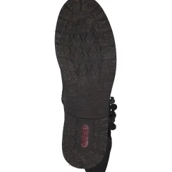 Rieker Z4774, Overknee-Stiefel, Damen, Grau