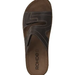 Rohde 5972, Pantoletten & Badeschuhe, Herren, MOCCA