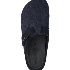 Rohde 6741, Pantoletten, Herren, blau