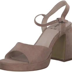 s. Oliver 28319, Plateau-Sandaletten, Damen, rose