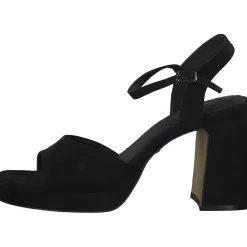 s. Oliver 28319, Plateau-Sandaletten, Damen, black