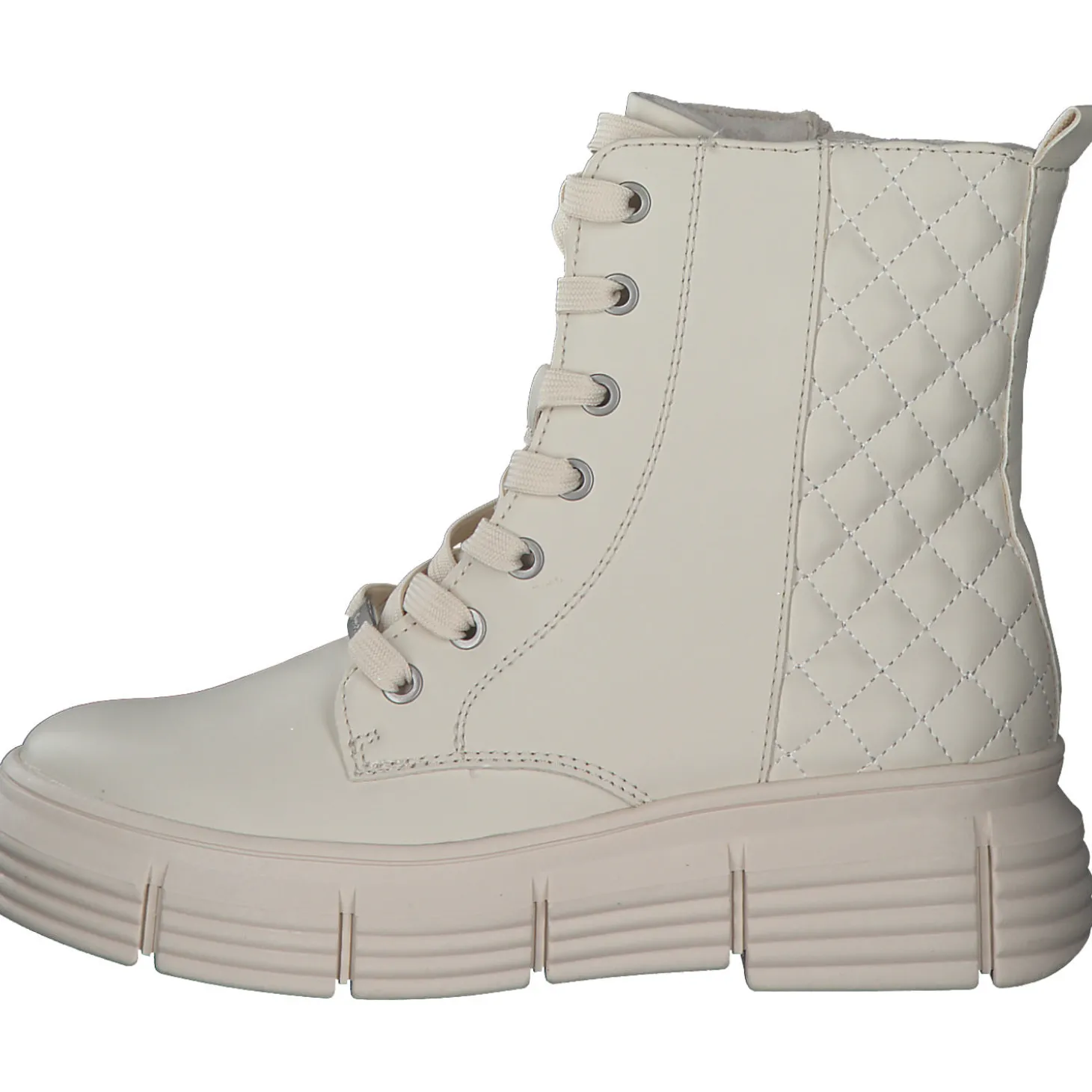 s. Oliver 25202, Schnürstiefeletten, Damen, CREAM