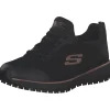 Skechers 77222EC, Sneakers Low, Damen, BKRG black rose gold