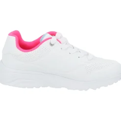 Skechers 310391L, Schnürschuhe, Kinder, white/neon multi