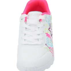 Skechers 310391L, Schnürschuhe, Kinder, white/neon multi