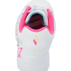 Skechers 310391L, Schnürschuhe, Kinder, white/neon multi