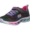 Skechers 10959L, Sneakers Low, Kinder, Schwarz (BKMT)