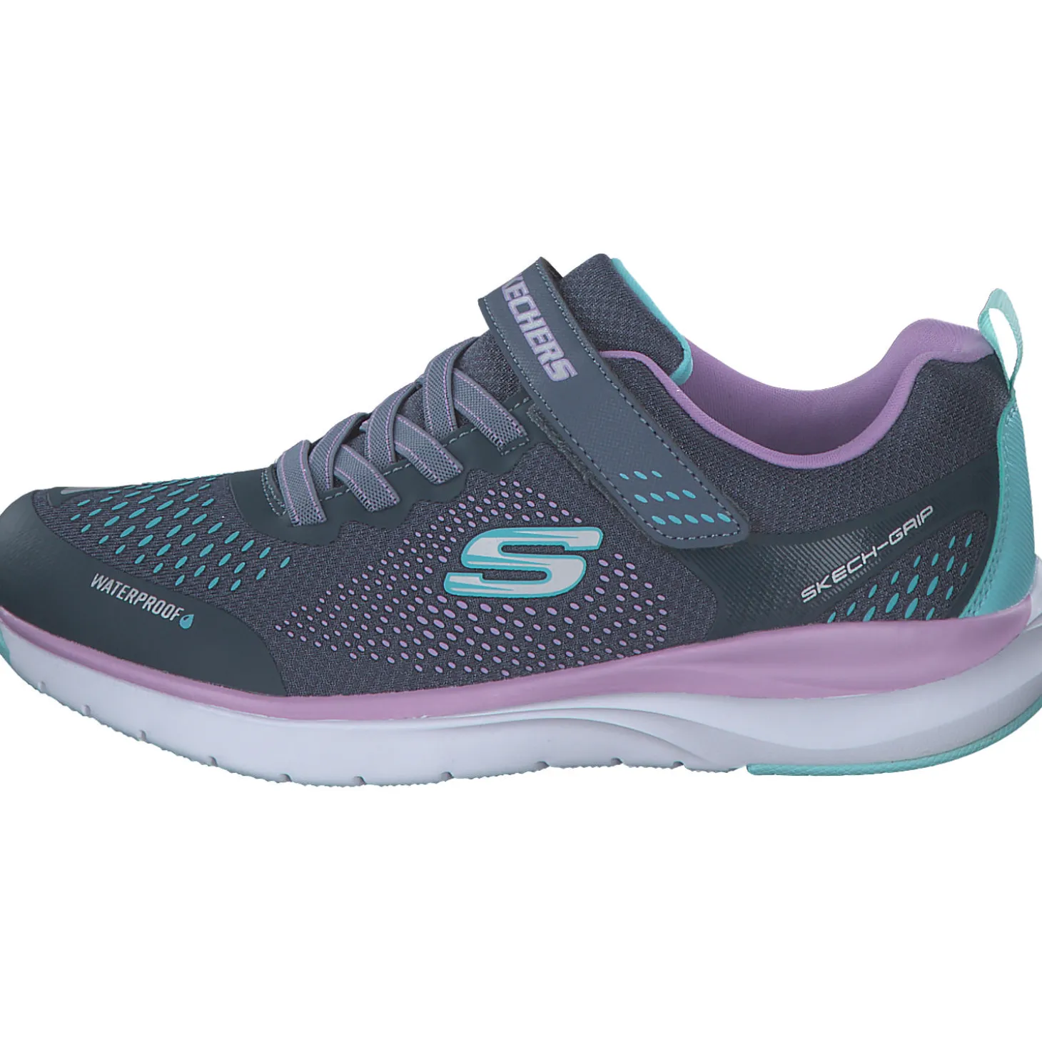 Skechers 302393L, Sneakers Low, Kinder, Grau