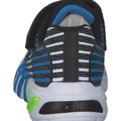 Skechers 400135L, Sneakers Low, Kinder, Schwarz/Blau/Grün