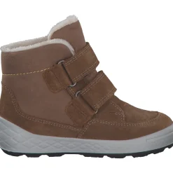 Superfit 1-106314-3000 Stiefelette Leder, Lauflernschuhe, Kinder, BRAUN/GELB