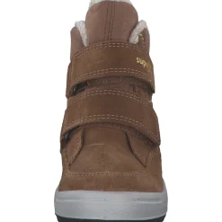 Superfit 1-106314-3000 Stiefelette Leder, Lauflernschuhe, Kinder, BRAUN/GELB