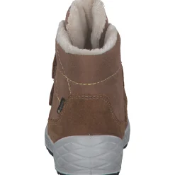 Superfit 1-106314-3000 Stiefelette Leder, Lauflernschuhe, Kinder, BRAUN/GELB