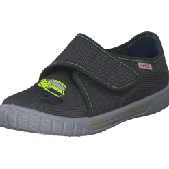 Superfit BILL 00278, Hausschuhe, Kinder, Dunkelgrau