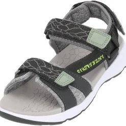 Superfit CRISS CROS 00580, Sandalen (Kinder), Kinder, GRAU/HELLGRAU