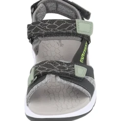 Superfit CRISS CROS 00580, Sandalen (Kinder), Kinder, GRAU/HELLGRAU