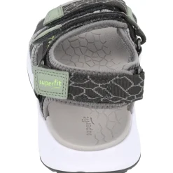 Superfit CRISS CROS 00580, Sandalen (Kinder), Kinder, GRAU/HELLGRAU