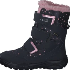 Superfit CRYSTA 09090, Stiefeletten (Kinder), Kinder, Blau (Blau/Rosa)