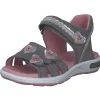Superfit EMILY 06133, Sandalen (Kinder), Kinder, HELLGRAU/ROSA