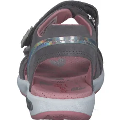 Superfit EMILY 06133, Sandalen (Kinder), Kinder, HELLGRAU/ROSA