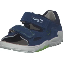Superfit FLOW 00034, Sandalen (Kinder), Kinder, BLAU/HELLGRÜN