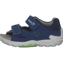 Superfit FLOW 00034, Sandalen (Kinder), Kinder, BLAU/HELLGRÜN