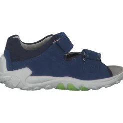 Superfit FLOW 00034, Sandalen (Kinder), Kinder, BLAU/HELLGRÜN