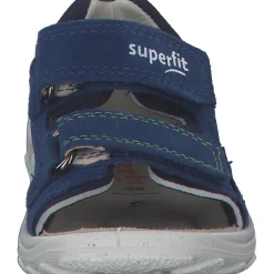 Superfit FLOW 00034, Sandalen (Kinder), Kinder, BLAU/HELLGRÜN