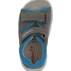 Superfit FLOW 00034, Sandalen (Kinder), Kinder, GRAU/TÜRKIS