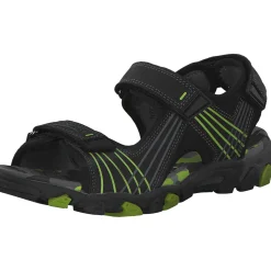 Superfit HENRY 00100, Sandalen (Kinder), Kinder, Schwarz (Schwarz Kombi)