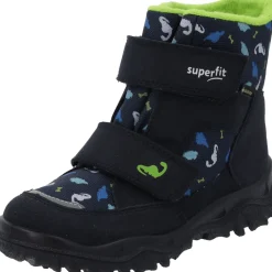 Superfit HUSKY1 006045 M, Lauflernschuhe, Kinder, BLAU/HELLGRÜN