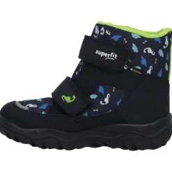 Superfit HUSKY1 006045 M, Lauflernschuhe, Kinder, BLAU/HELLGRÜN