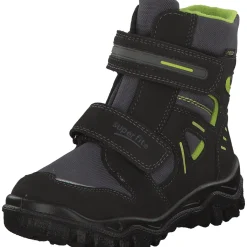 Superfit HUSKY 09080, Winterstiefel, Kinder, 22 schwarz/grün