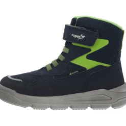 Superfit MARS 09087, Stiefel (Kinder), Kinder, BLAU/HELLGRÜN