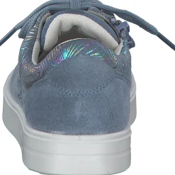 Superfit STELLA 00807, Slipper (Kinder), Kinder, Blau (Blau/Silber)