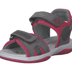 Superfit SUNNY 06127, Sandalen (Kinder), Kinder, hellgrau/pink