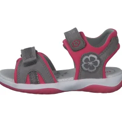 Superfit SUNNY 06127, Sandalen (Kinder), Kinder, hellgrau/pink
