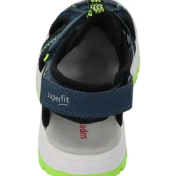 Superfit TORNADO 09030, Sandaletten, Kinder, BLAU/GELB