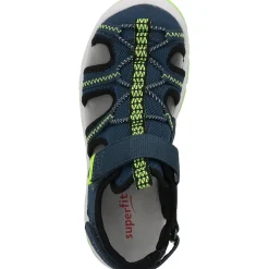 Superfit TORNADO 09030, Sandaletten, Kinder, BLAU/GELB