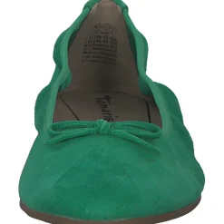 Tamaris 22166, Ballerinas, Damen, Grün