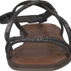 Tamaris 28132, Sandalen, Damen, weiß silber