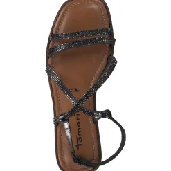 Tamaris 28132, Sandalen, Damen, weiß silber