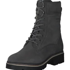 Tamaris 26859, Schnürstiefeletten, Damen, anthracite