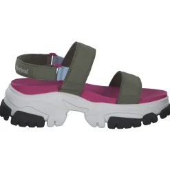 Timberland Adley Way Sandal 2, Keilsandaletten, Damen, dark green