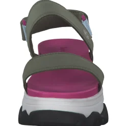 Timberland Adley Way Sandal 2, Keilsandaletten, Damen, dark green