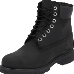 Timberland 6in Premium Fur M, Winterstiefeletten, Herren, Schwarz